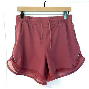 Inter America High Rise Mesh Trim Women's Running Shorts